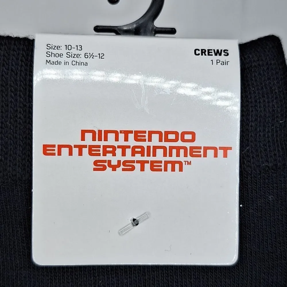 NINTENDO keep it classic gaming socks gamer accessory